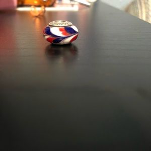 Pandora American Glass Charm